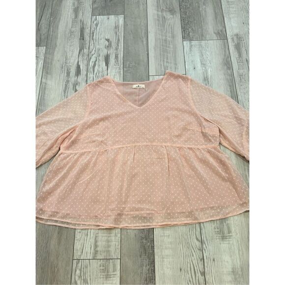 Agnes Orinda beautiful plus size blouse size 4X - Picture 6 of 11